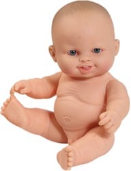 Paola Reina Unterwäsche (grau) für Puppe Puppegie (21cm)