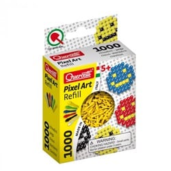 Quercetti Refill pixel art geel 1000 st.