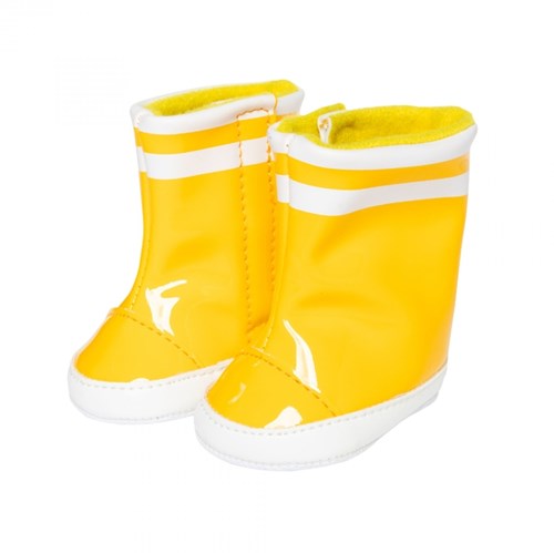 Heless Puppen Gummistiefel gelb 38-45cm Mode Accessoire Regen