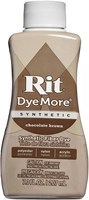 Rit Textilfarbe Dyemore Chocolate Brown für Synthetikstoffe 1kg