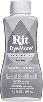 Rit Textilfarbe synthetisch Frost Gray 207ml - Farbstoff für Polyester