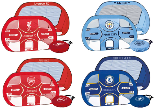 Team Merchandise Fußballtor Real Madrid Pop-up 2-in-1 Target Goal