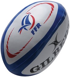 Gilbert Rugbyball Schwamm Frankreich - Kinder Rugbyball 15 cm