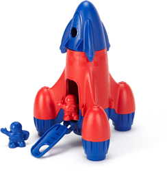 Green Toys Rakete Rot