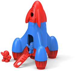 Green Toys Rakete Blau
