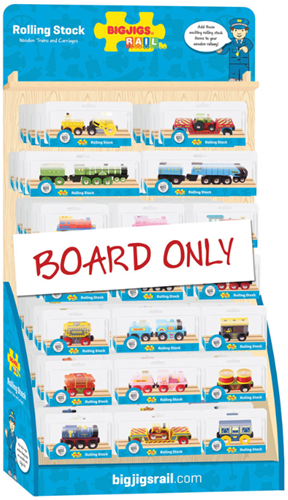 Bigjigs Rail Rolling Stock Display Board