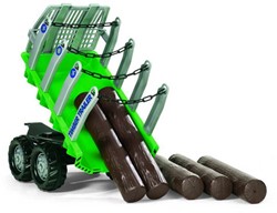 Aanhanger Rolly Toys Met Boomstammen