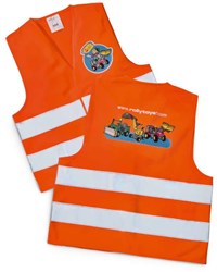 Rolly Toys Sicherheitsweste orange für Kinder 2+ reflektierend