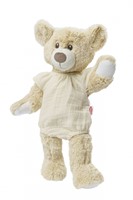 Heless Puppenbody Bio-Baumwolle ecru mit Rüschen 35-45 cm-2
