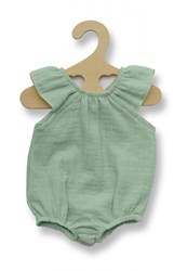 Heless Puppenbody Baumwolle mintgrün mit Rüschen 35-45 cm