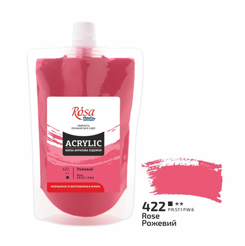 Rosa Studio Rosa Studio Acrylfarbe Soft Pack 200 ml 422 Rose