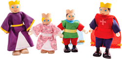 Bigjigs Königliche Familie Puppen