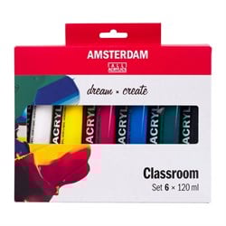 Royal Talens Royal Talens Amsterdam Acrylfarben-Lernset 6x120 ml