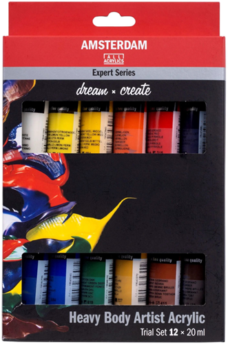 Royal Talens Royal Talens Expert Acrylfarben-Set 12x20 ml
