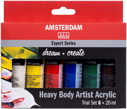 Royal Talens Royal Talens Expert Acrylfarben-Set 6x20 ml