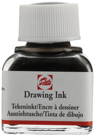 Royal Talens Royal Talens Zeichentinte 11 ml Schwarz