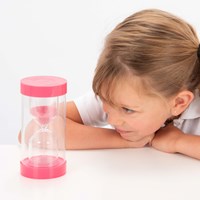 tickit ColourBright Sand Timer - 2 Min. Pink-2
