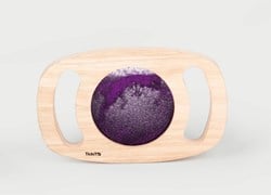 TickiT 73442 Glitzer-Paneel, leicht zu halten, Violett