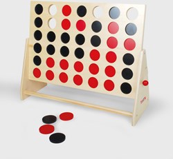 TickiT Holz Vier Gewinnt Spiel - großes Lernspielzeug für Kinder
