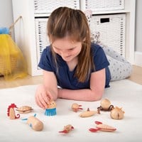 tickit Wooden Sea Creatures - Pk10-2