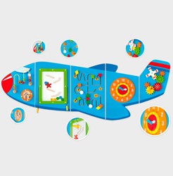 Viga Aeroplane Activity Wall Panels