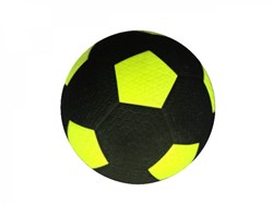 Angel Sports Straßenfußball Gummi Größe 5 gelb Fußball