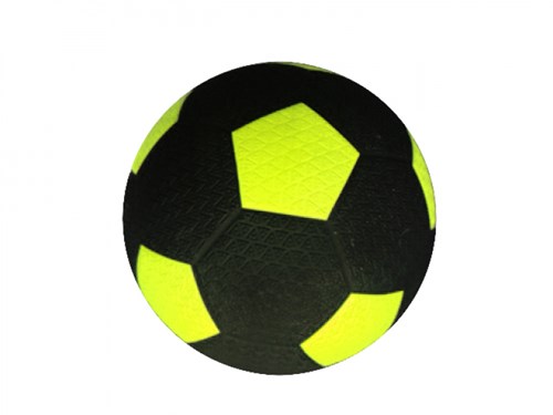 Angel Sports Straßenfußball Gummi Größe 5 gelb Fußball