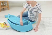 Skip Hop Babywanne Moby Smart Sling 3-in-1 blau - Badespielzeug-3