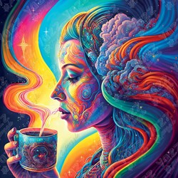 Yazz Puzzle Sacred Cacao - bunte Puzzle 1023 Teile