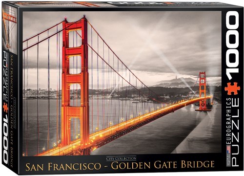 Eurographics Puzzle San Francisco Golden Gate Bridge 1000 Teile Stadt-2