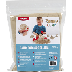 Sandy Clay Spielsand - sensorisches Spielzeug natur 1 kg