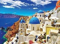 Eurographics Puzzle Santorini Griechenland 1000 Teile Jigsaw Puzzle