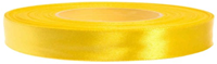 Hobbygroep Satinband Luxus Bastelband 12 mm 25 m Sonnengelb