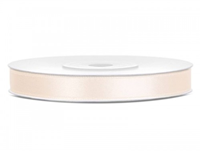 Hobbygroep Satinband Bastelband 6 mm 25 m hell creme