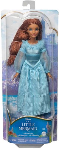 Mattel Puppe Ariel Disney Die kleine Meerjungfrau Land-Outfit Spielzeug