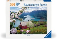 Ravensburger Puzzle Skandinavische Idylle - Landschaft Puzzle 500 Teile-2