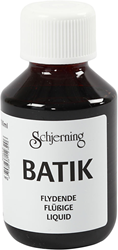 Schjerning Textilfarbe Batik braun 100 ml - kreative Farbe für Baumwolle