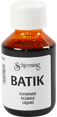 Schjerning Textilfarbe Batik 100ml orangegelb Baumwolle Tie-Dye