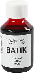 Schjerning Textilfarbe Batik rot 100ml - kreative Farbe für Baumwolle