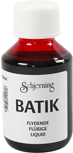 Schjerning Textilfarbe Batik rosa 100 ml - kreative Farbe für Baumwolle