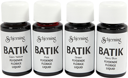 Schjerning Batikfarben-Set - Textilfarbe 4x50 ml für Baumwolle und Tie-Dye