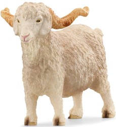 Schleich Bauernhof Spielzeug Angoraziege Spielfigur - Farm World