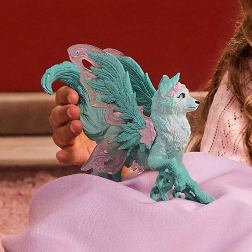 Schleich BAYALA magischer geflügelter Fuchs Spielfigur Fantasy Spielzeug-3