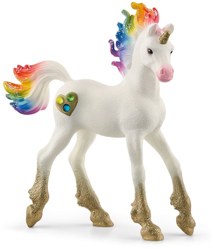 Schleich bayala - Regenbogen Liebe Einhorn Fohlen 70727