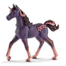Schleich Bayala Sternschnuppen-Einhorn Fohlen - Magische Spielfigur