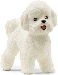 Schleich Farm World Bichon Frise Hund Spielfigur - Bauernhof Tier