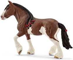 Schleich Farm Life Clydesdale Stute - Spielzeug Pferdefigur