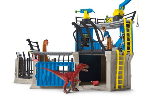 Schleich Dinosaurier Großes Dino-Forschungsstation Spielset - 41462-3