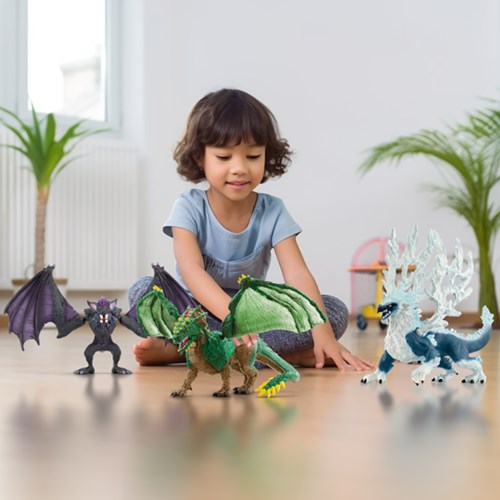 Schleich Dschungeldrache Spielfigur - Eldrador Creatures - Fantasietier-2