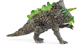 Schleich Spielfigur Eldrador Creatures Stein Triceratops Dinosaurier